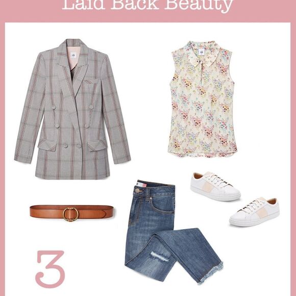 NWT- Cabi Plaid Sleuth Blazer Jacket - Size 2 - Picture 6 of 7